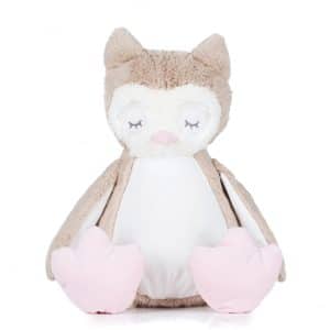 Visuel Peluche zippée Chouette