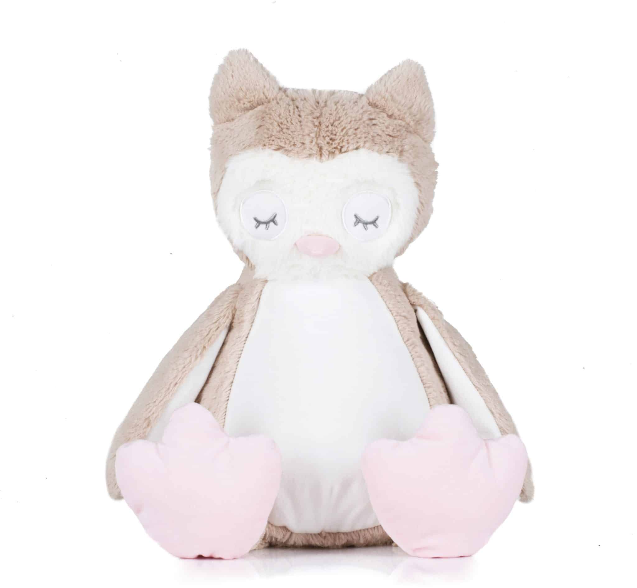 Miniature 1 pour Peluche zippée Chouette