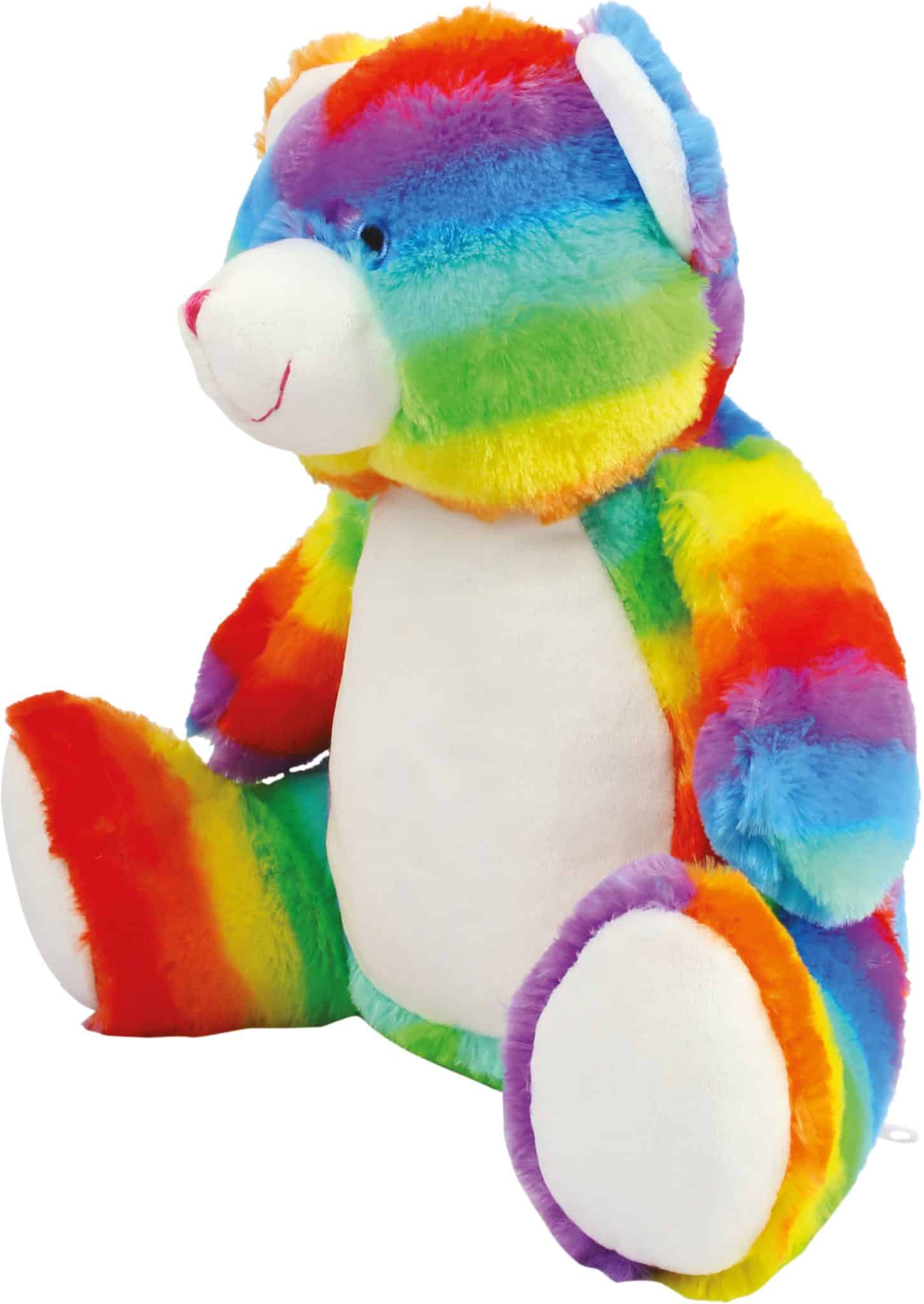 Miniature 2 pour Peluche zippée Ours multicolore