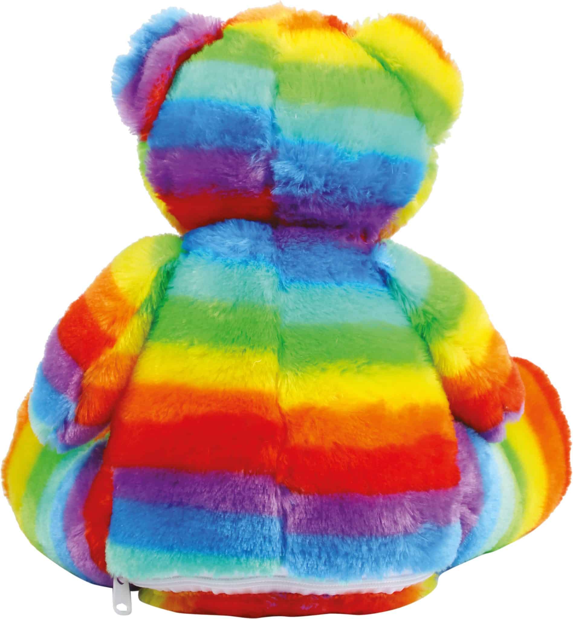 Miniature 4 pour Peluche zippée Ours multicolore