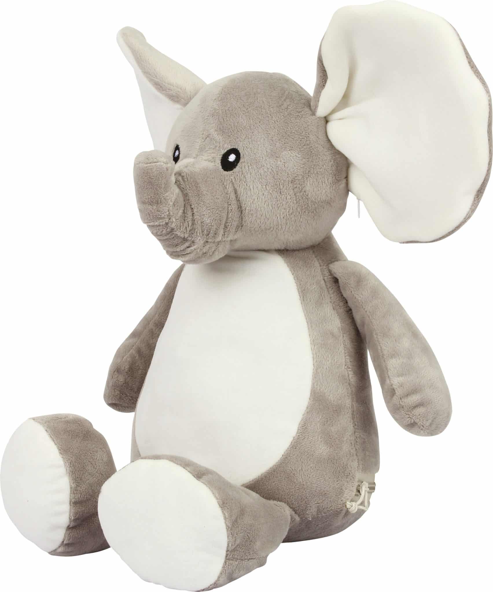 Miniature 2 pour Peluche zippée Éléphant