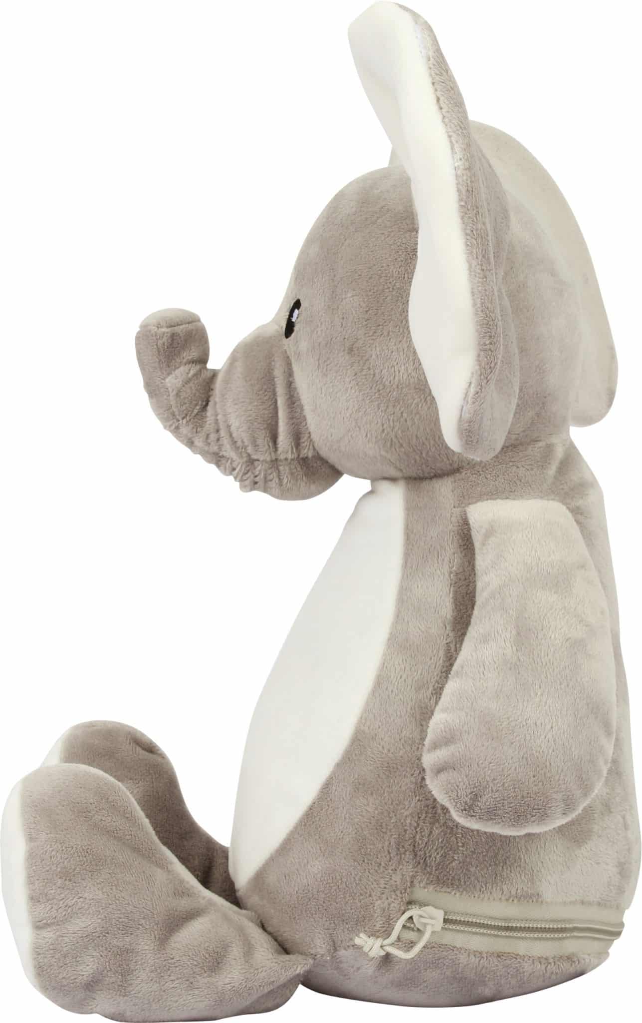 Miniature 3 pour Peluche zippée Éléphant
