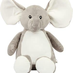 Visuel Peluche zippée Éléphant