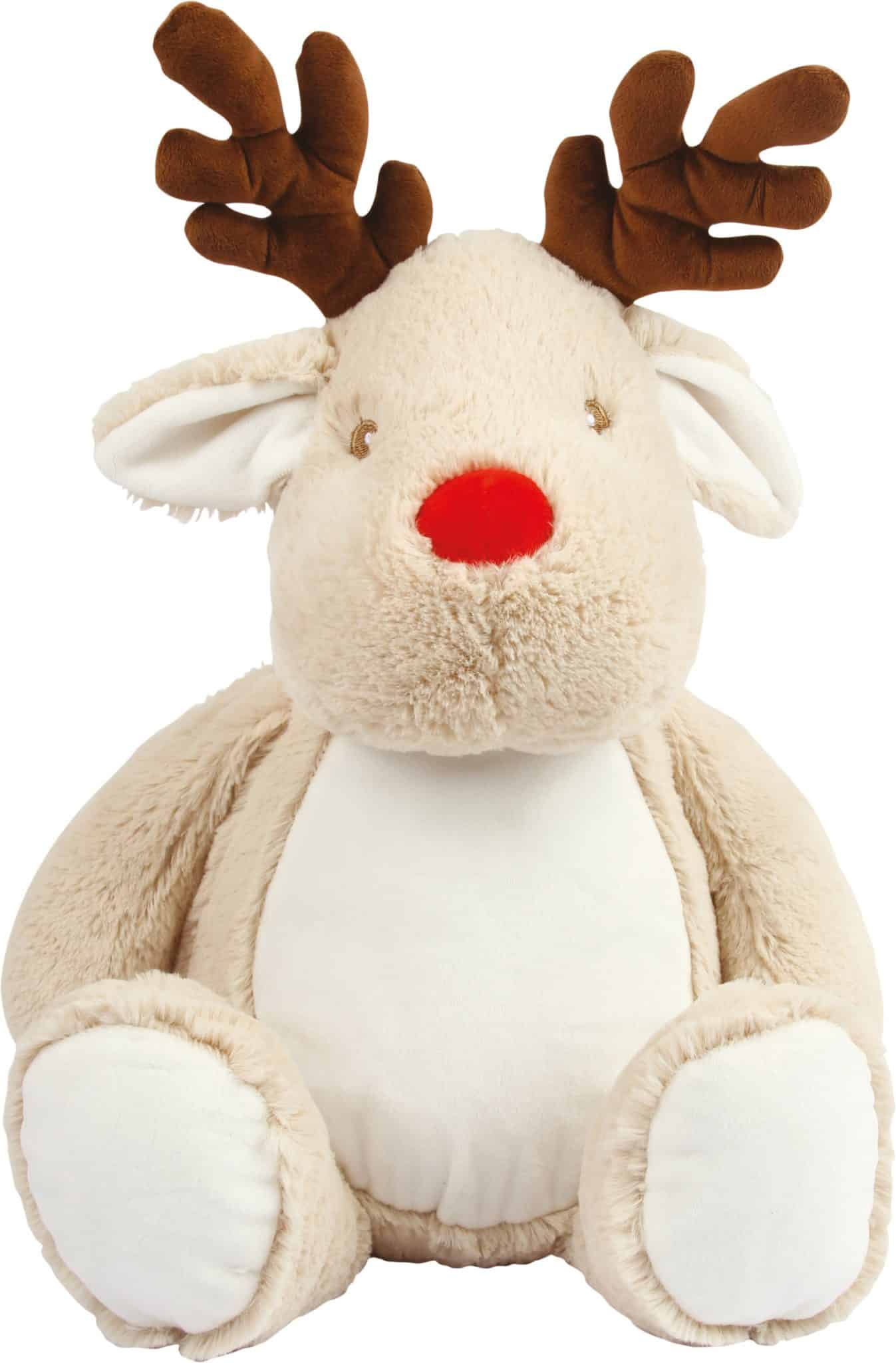 Miniature 1 pour Peluche zippée Renne