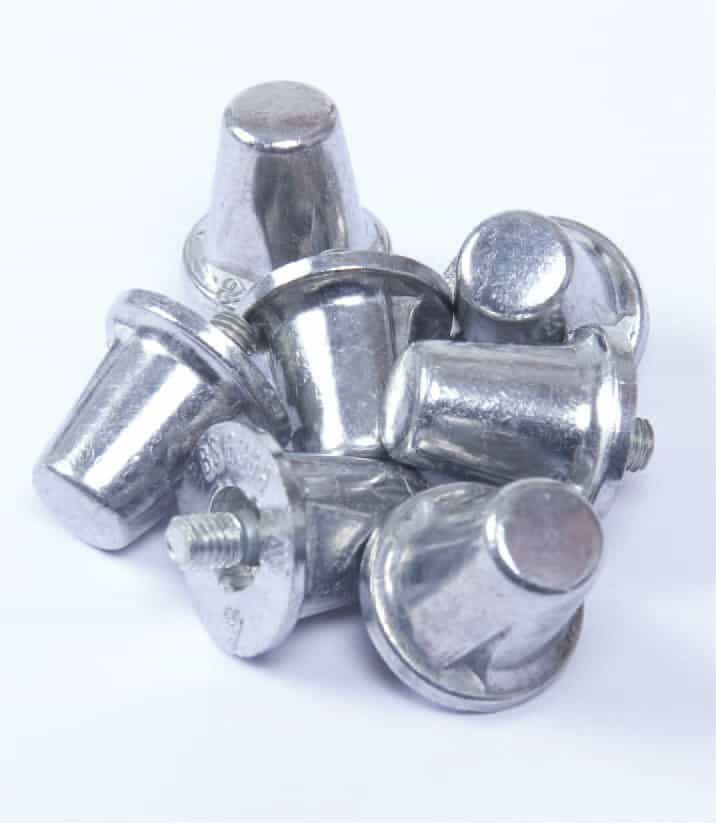Miniature 1 pour Pack de 100 crampons alu coniques