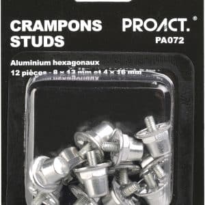 Visuel Boîte de 12 crampons alu hexagonaux