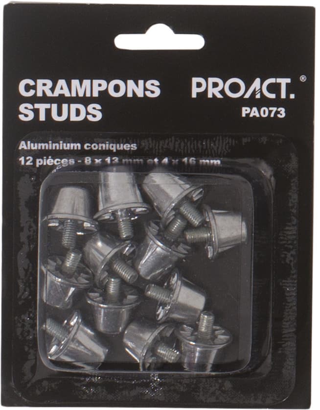 Miniature 1 pour Boîte de 12 crampons alu coniques