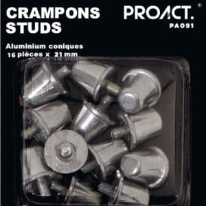 Visuel Boîte de 16 crampons alu coniques