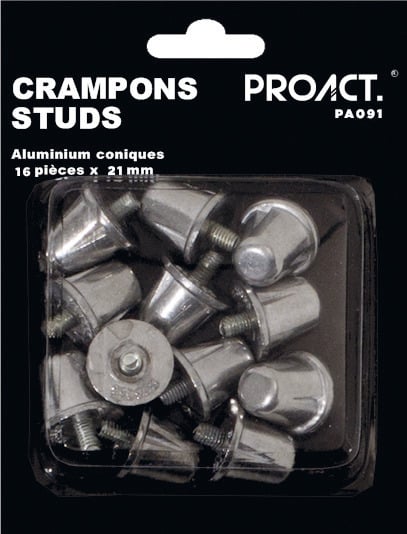 Miniature 1 pour Boîte de 16 crampons alu coniques