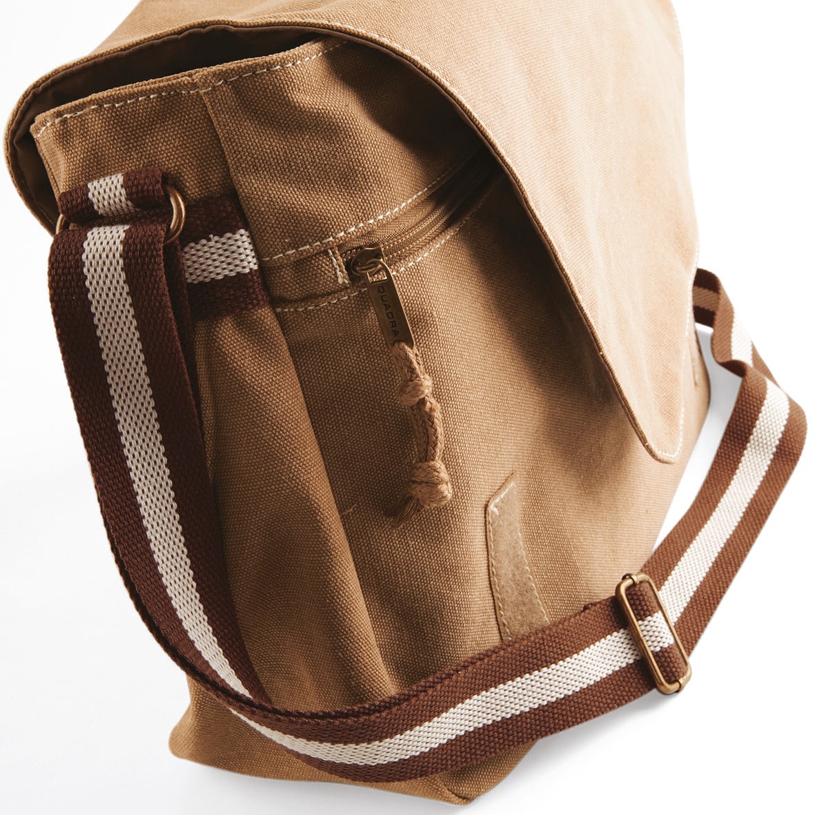 Miniature 3 pour Sac courrier vintage en toile