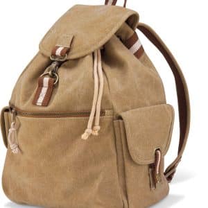 Visuel Sac à dos vintage en toile