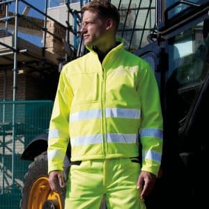 Visuel Veste Softshell High Viz