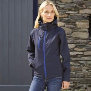 Visuel Veste Softshell Capuche Femme TX Performance