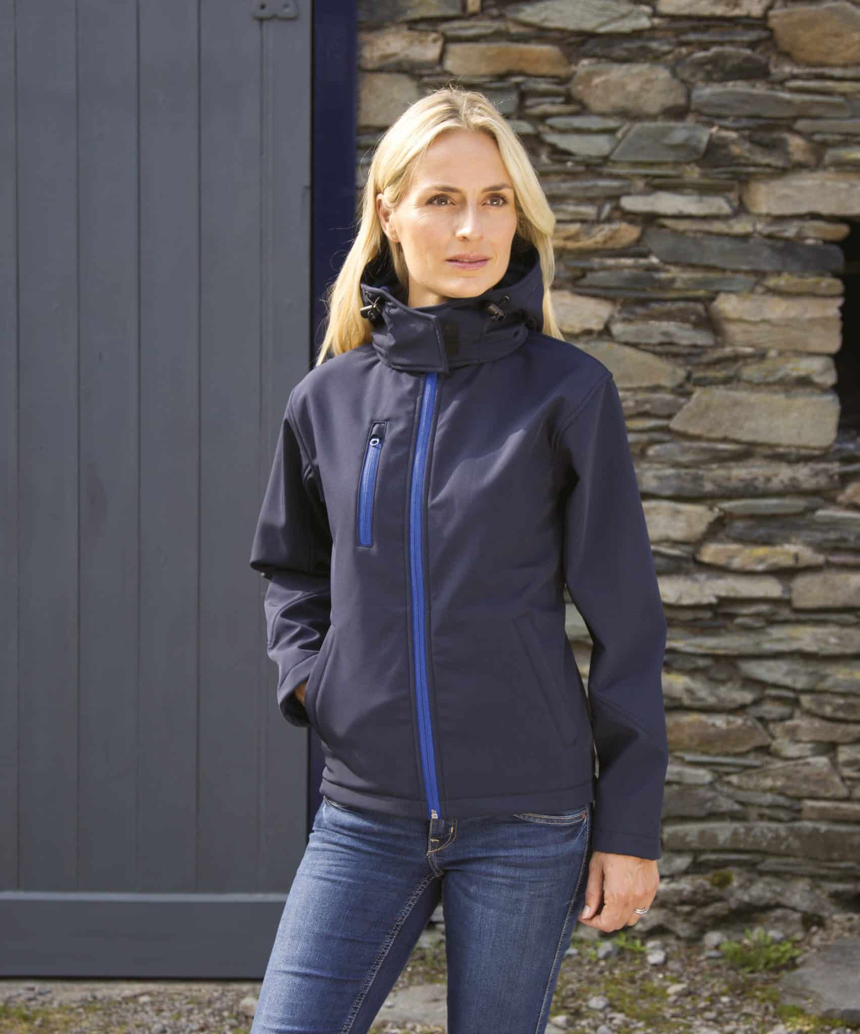 Miniature 1 pour Veste Softshell Capuche Femme TX Performance