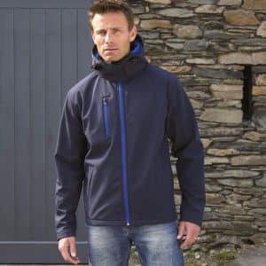 Visuel Veste Softshell Capuche Homme TX Performance