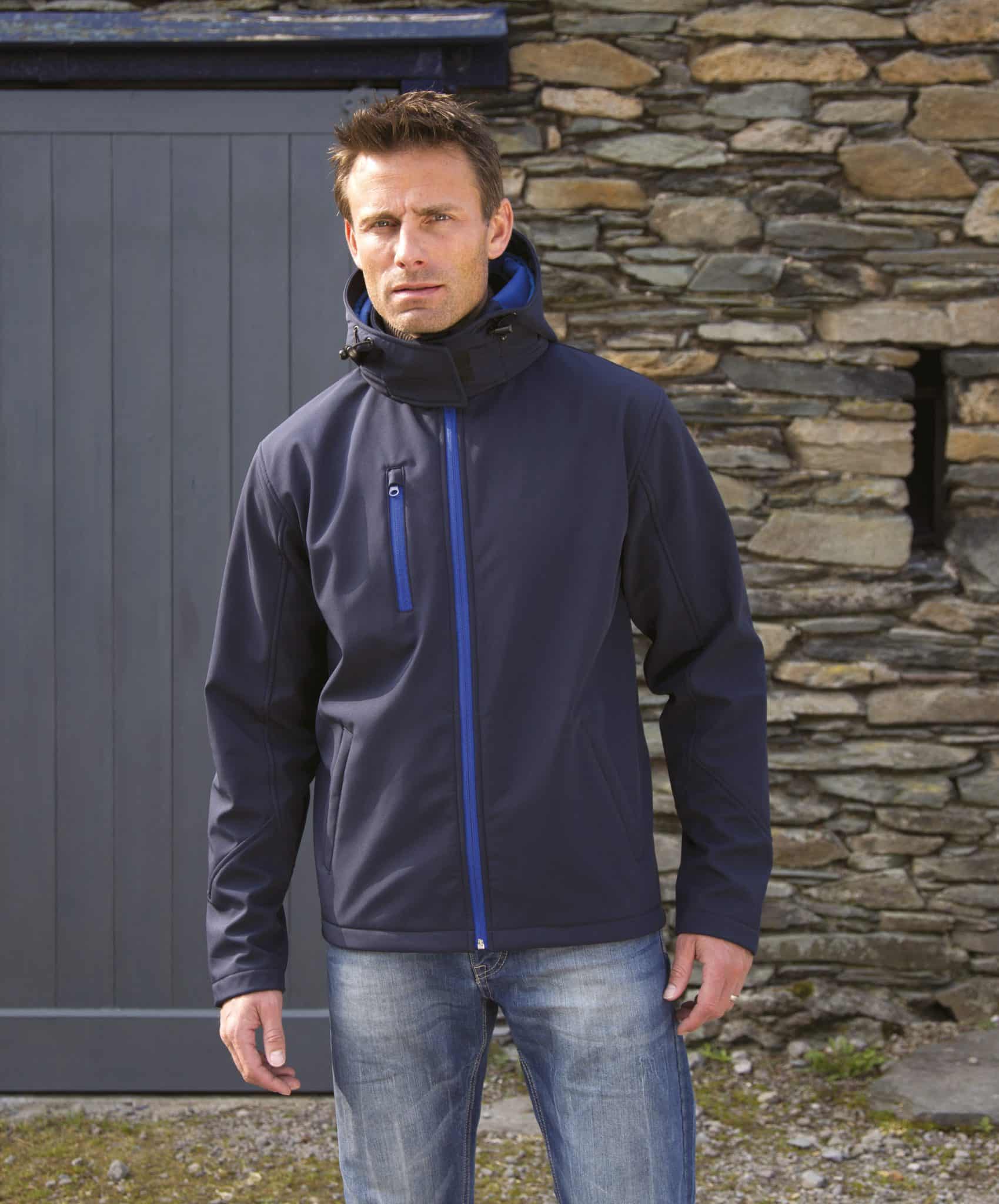 Miniature 1 pour Veste Softshell Capuche Homme TX Performance