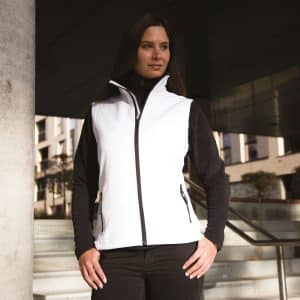 Visuel Bodywarmer Softshell Femme Printable