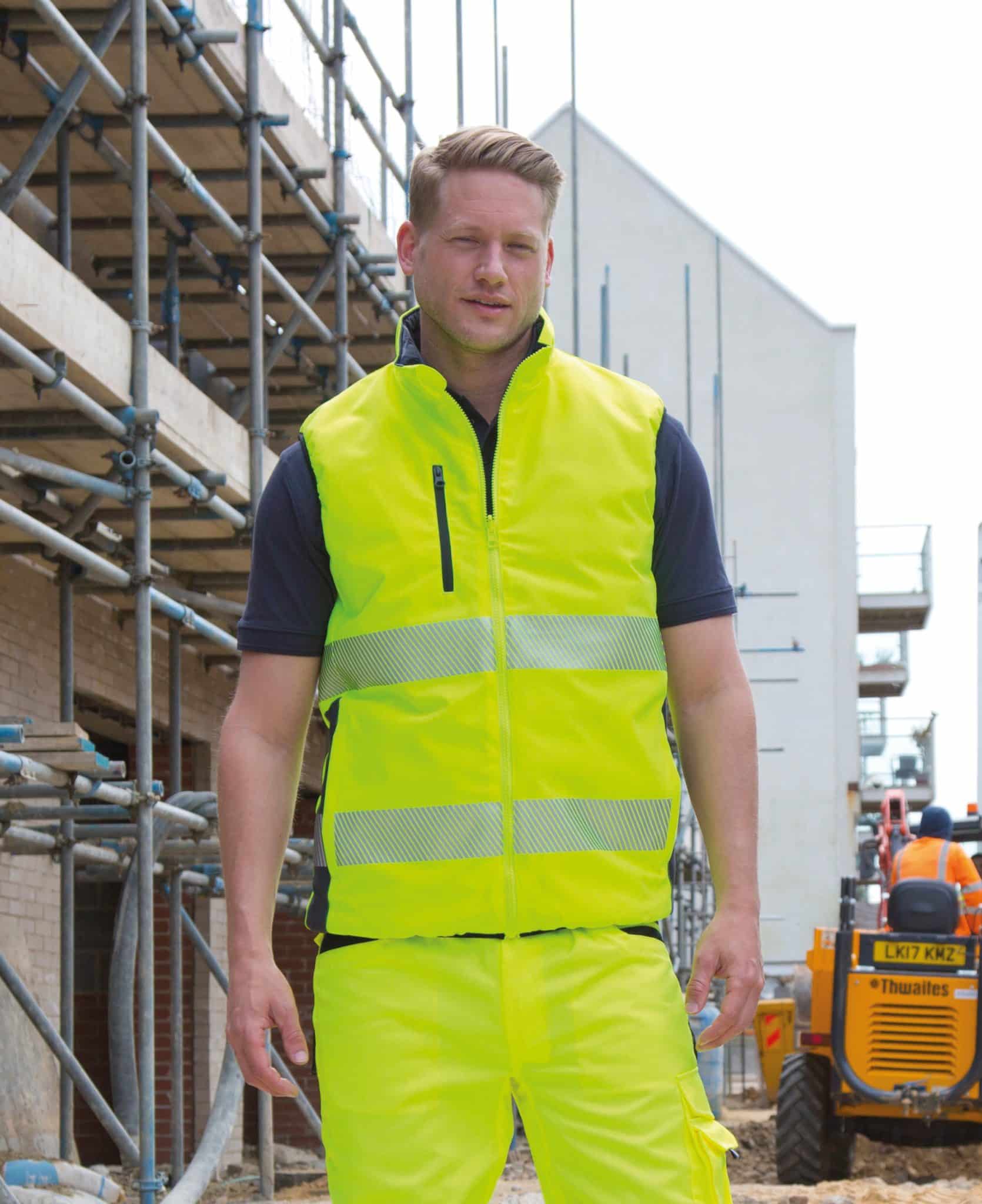 Miniature 1 pour Bodywarmer de sécurité réversible