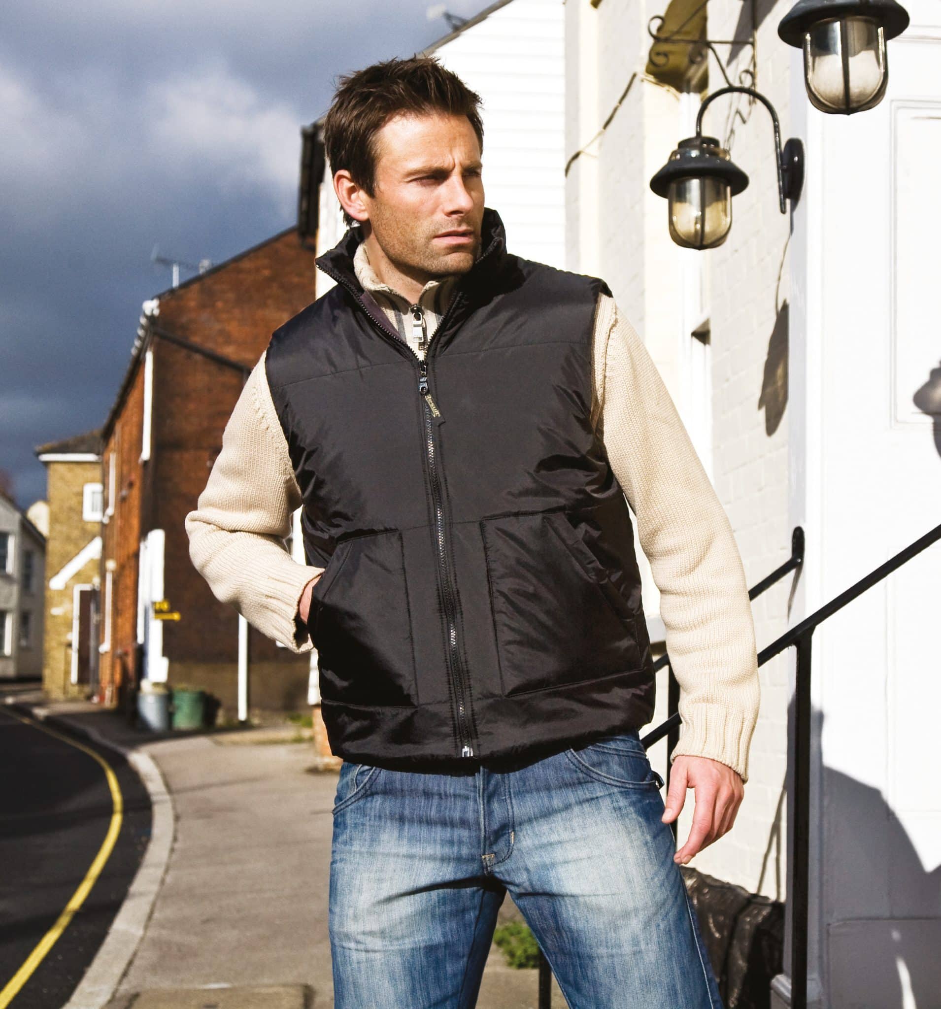 Miniature 1 pour Bodywarmer doublé polaire