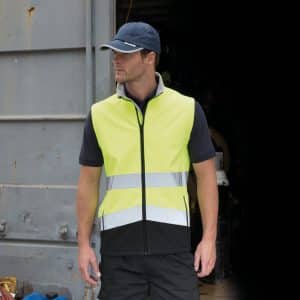 Visuel Gilet softshell High Viz