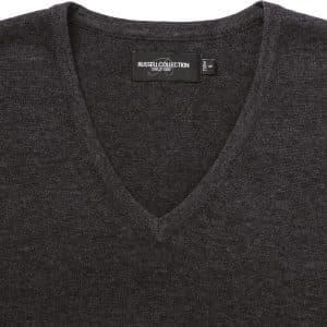 Visuel Pullover femme col v
