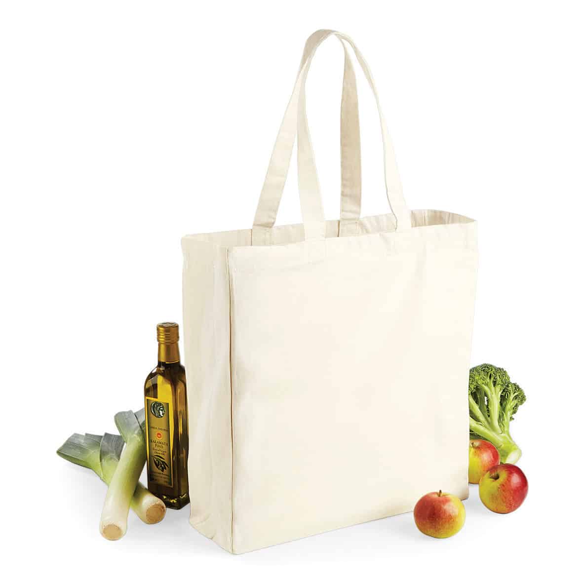 Miniature 3 pour Sac toile coton shopping