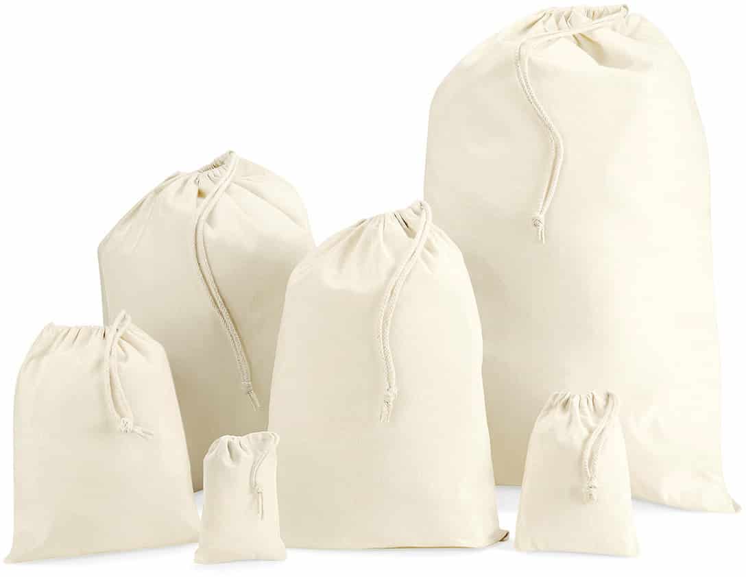 Miniature 2 pour Sac à cordelettes en coton