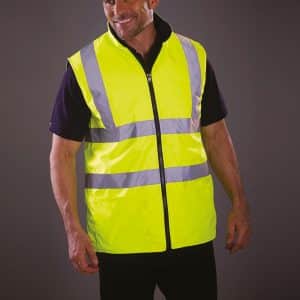 Visuel Bodywarmer réversible haute visibilité