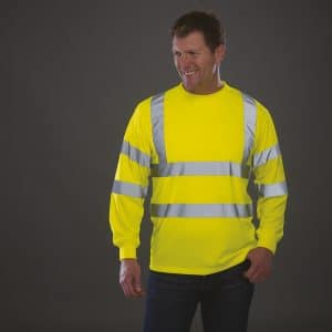 Visuel T-shirt haute visibilité manches longues