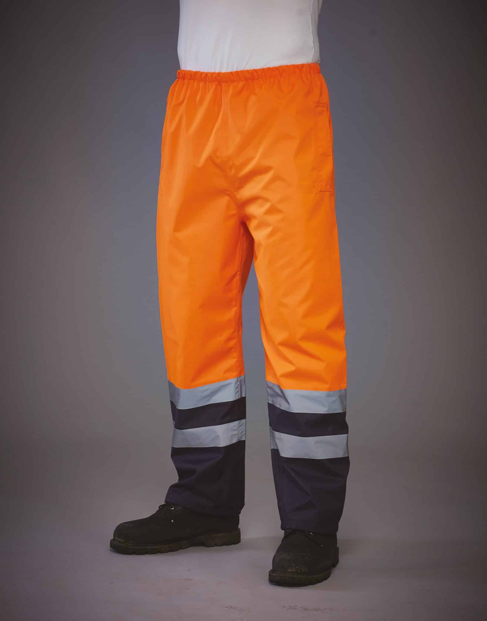 Miniature 1 pour Surpantalon haute visibilité imperméable