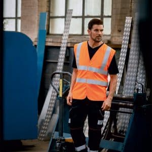 Visuel Gilet haute visibilité, LSF (chaleur et flamme) & antistatique