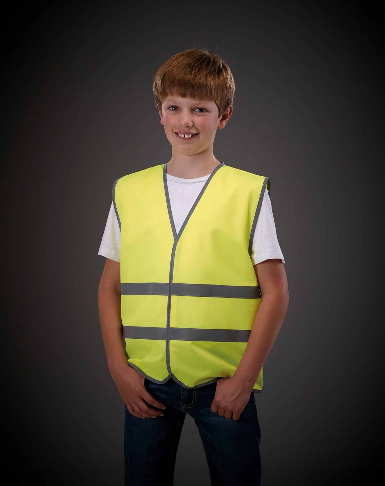 Miniature 2 pour Gilet avec bordures et bandes réfléchissantes