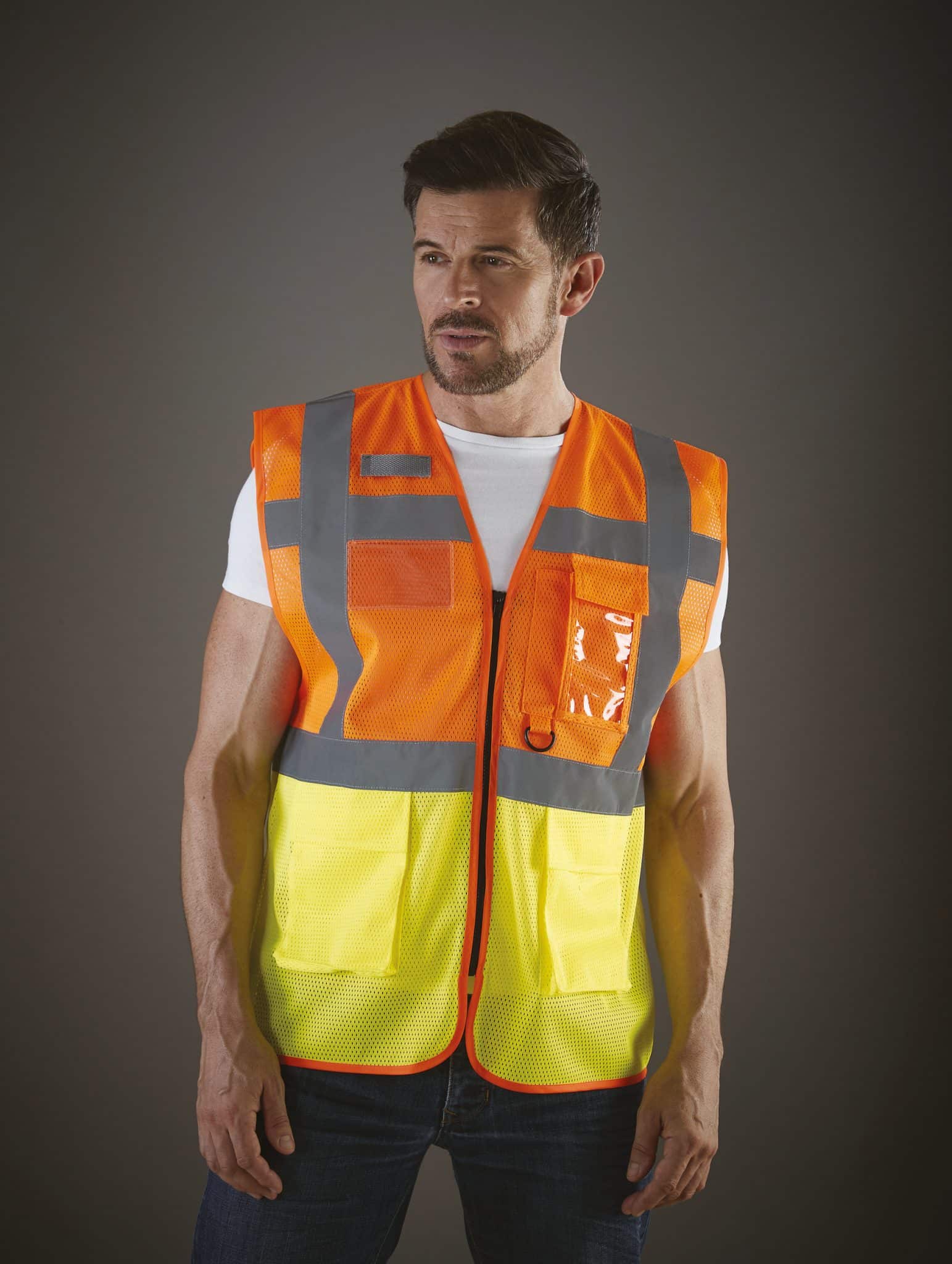 Miniature 5 pour Gilet haute visibilité Top Cool "Management"