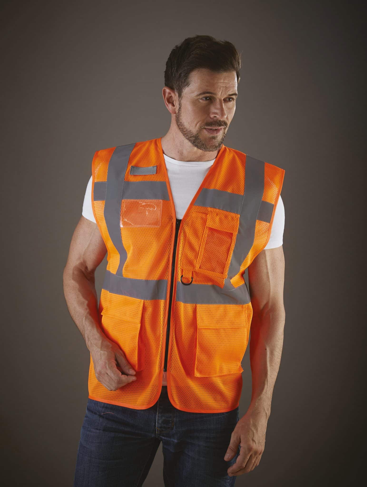 Miniature 6 pour Gilet haute visibilité Top Cool "Management"