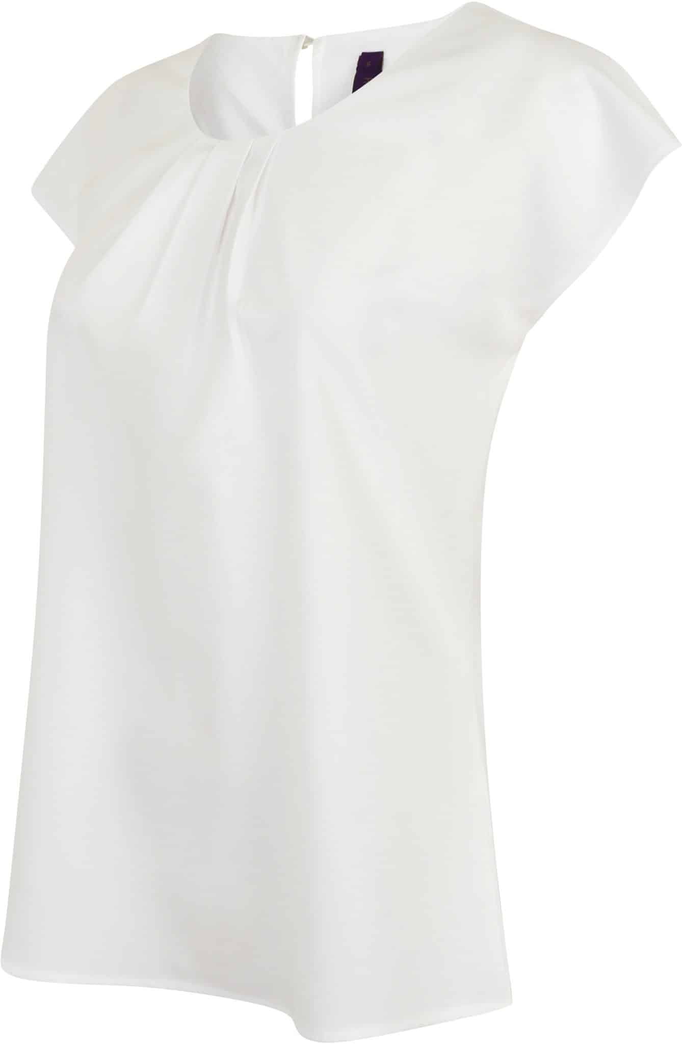 Miniature 3 pour Top col plissé femme
