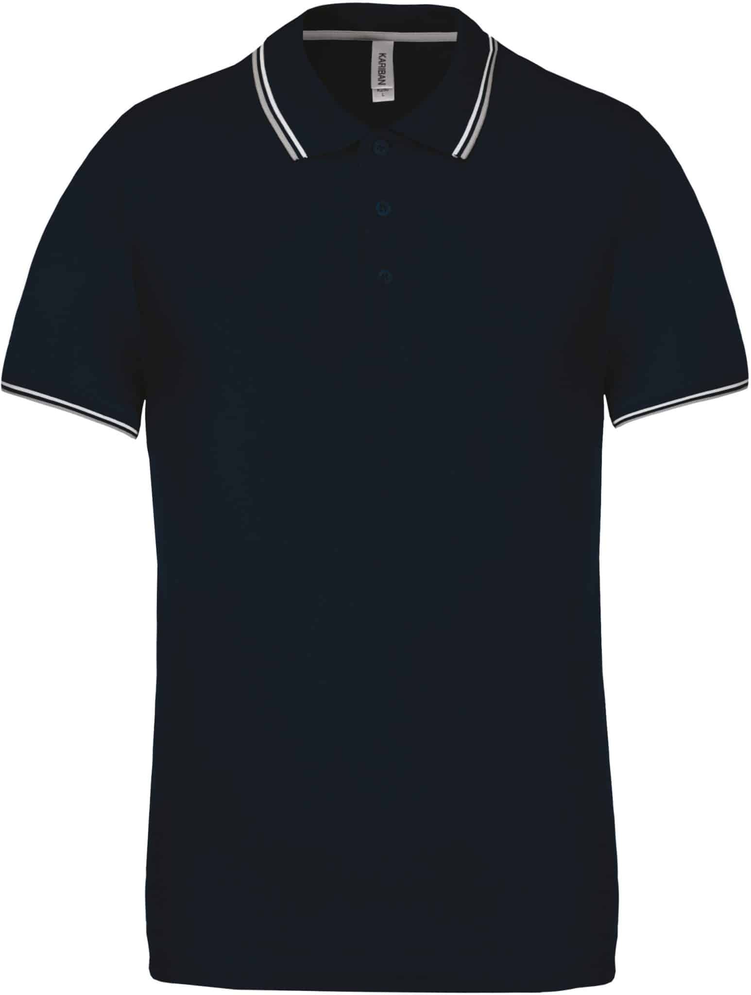 Miniature 20 pour Polo maille piquée manches courtes homme