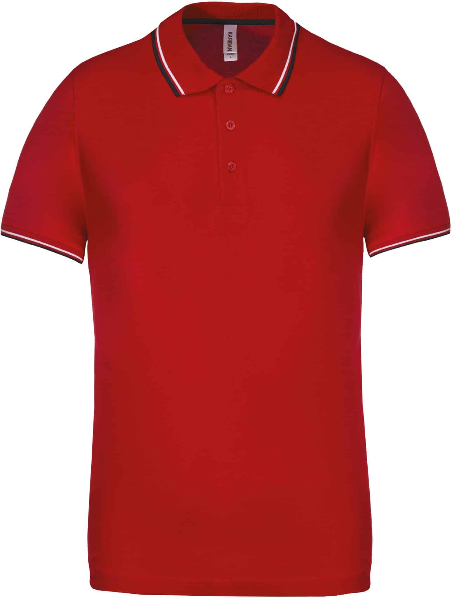 Miniature 24 pour Polo maille piquée manches courtes homme