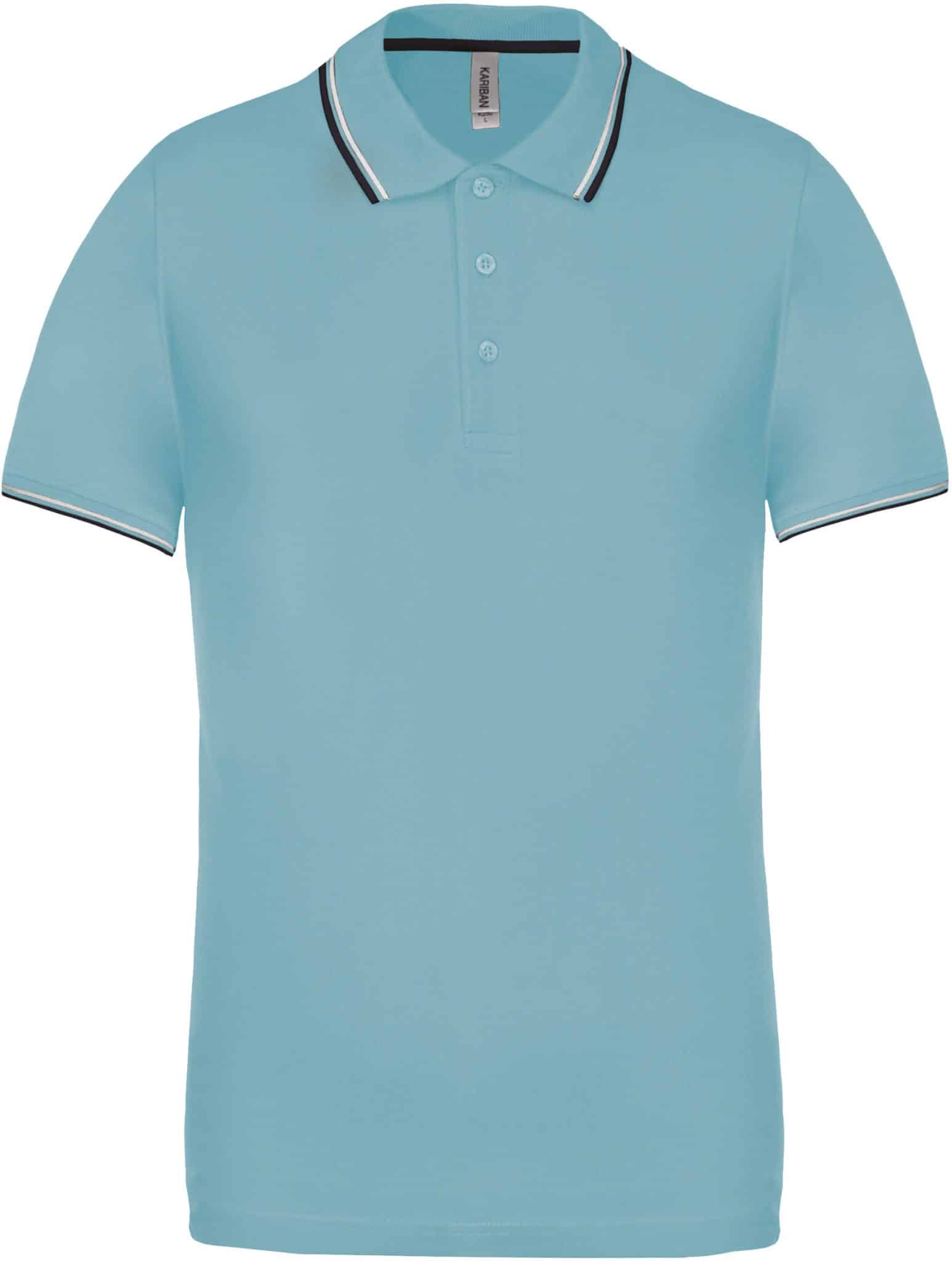 Miniature 25 pour Polo maille piquée manches courtes homme