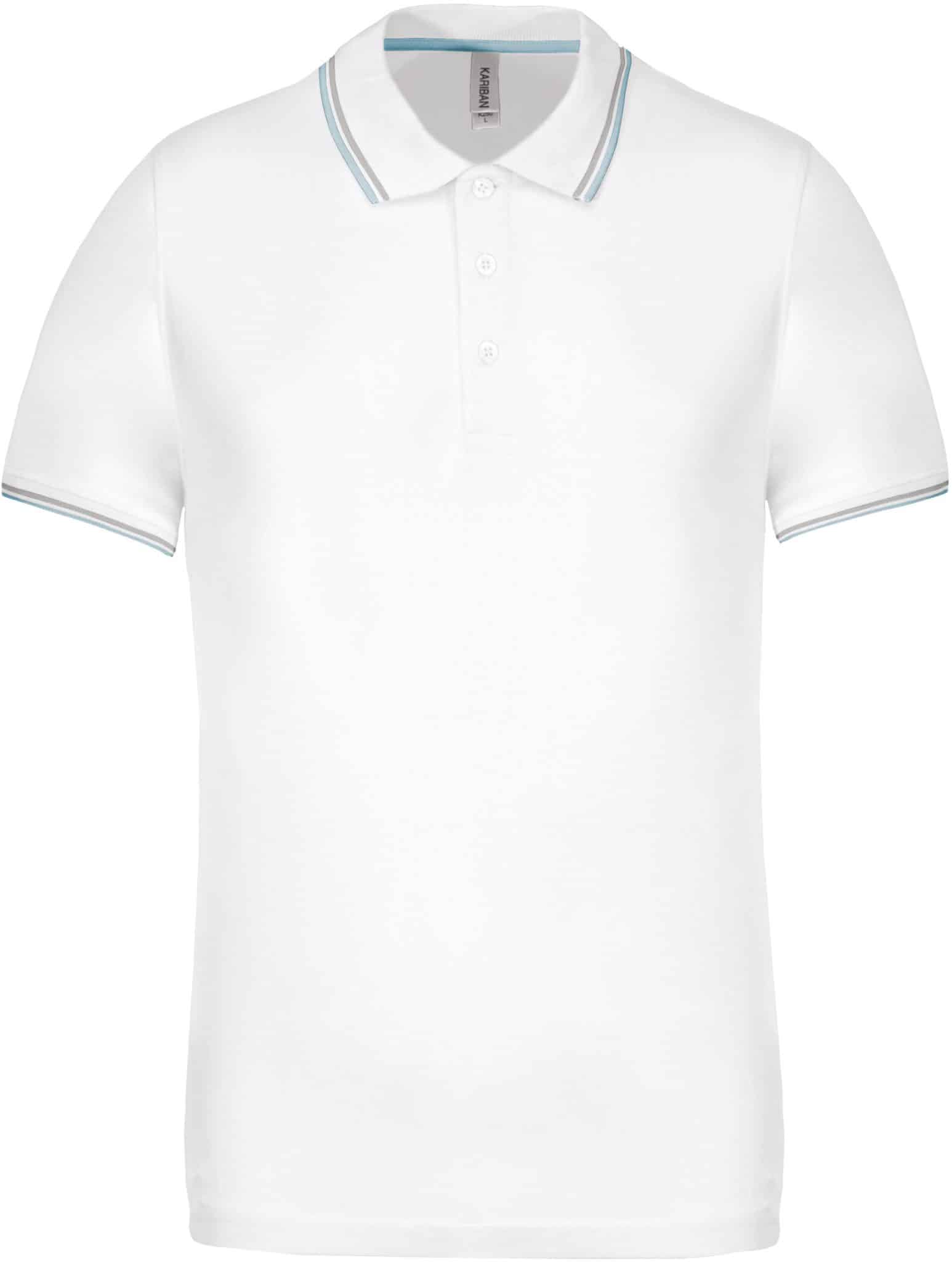 Miniature 27 pour Polo maille piquée manches courtes homme