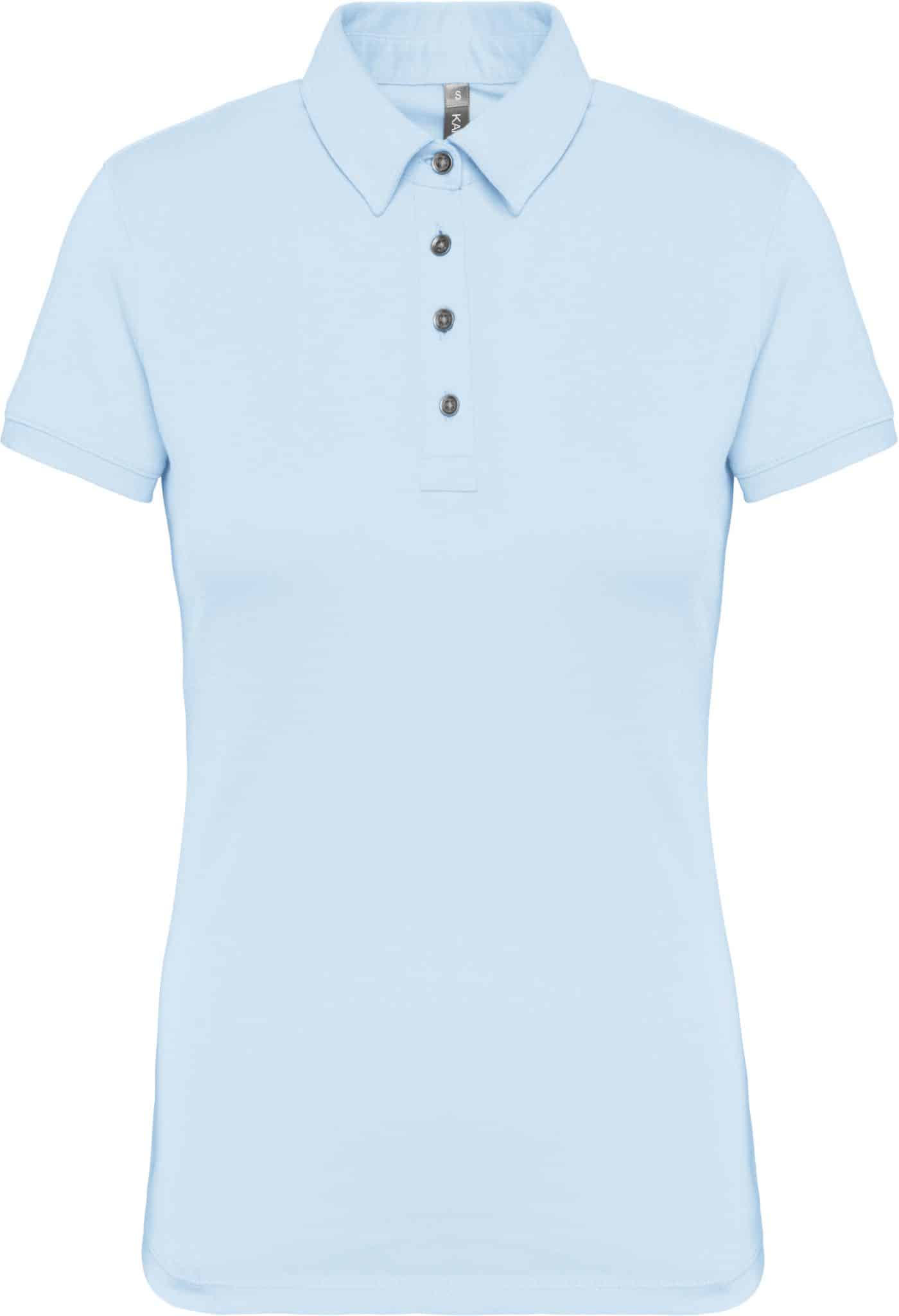 Miniature 22 pour Polo jersey manches courtes femme