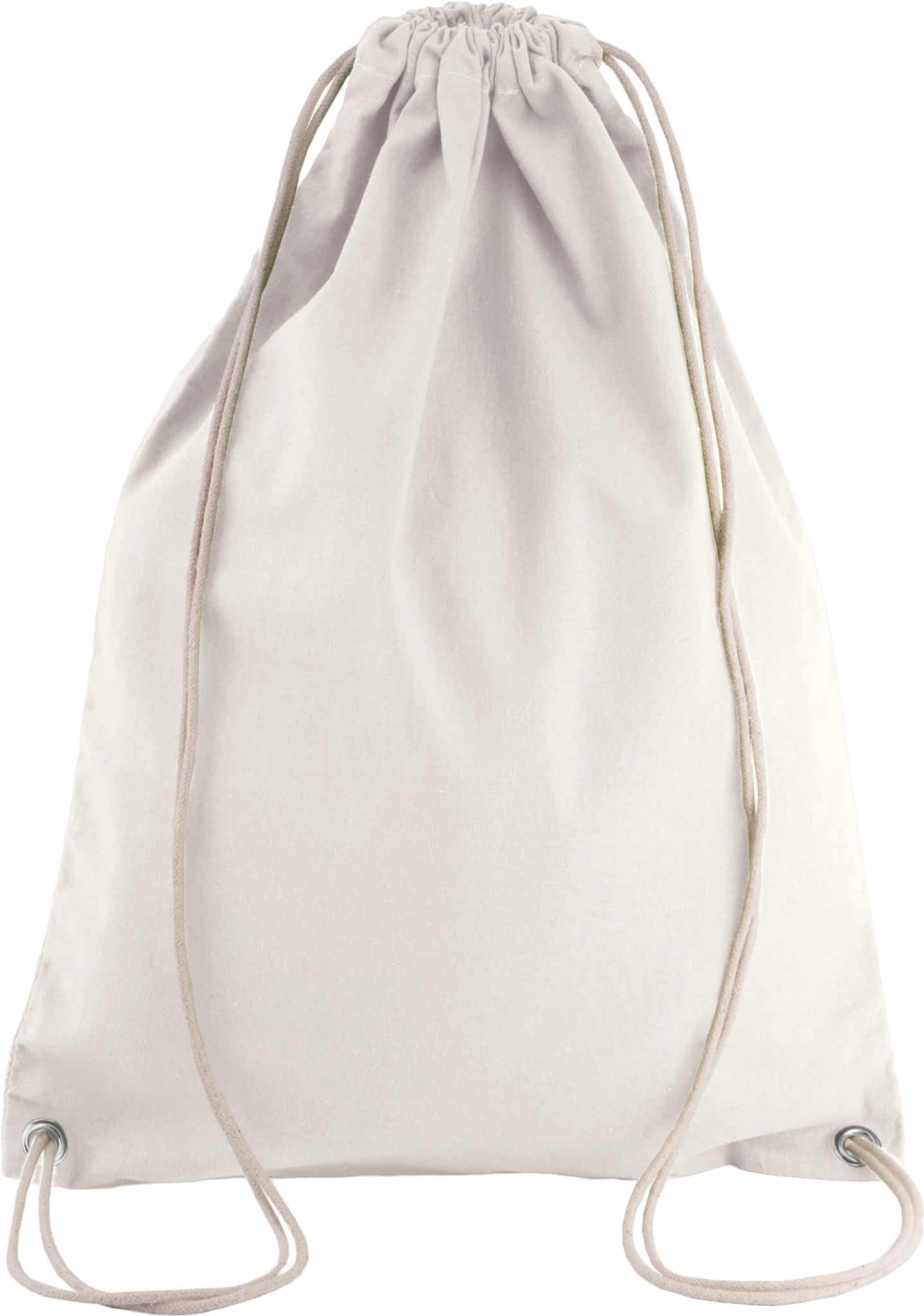 Miniature 6 pour Sac à dos en coton avec cordelettes
