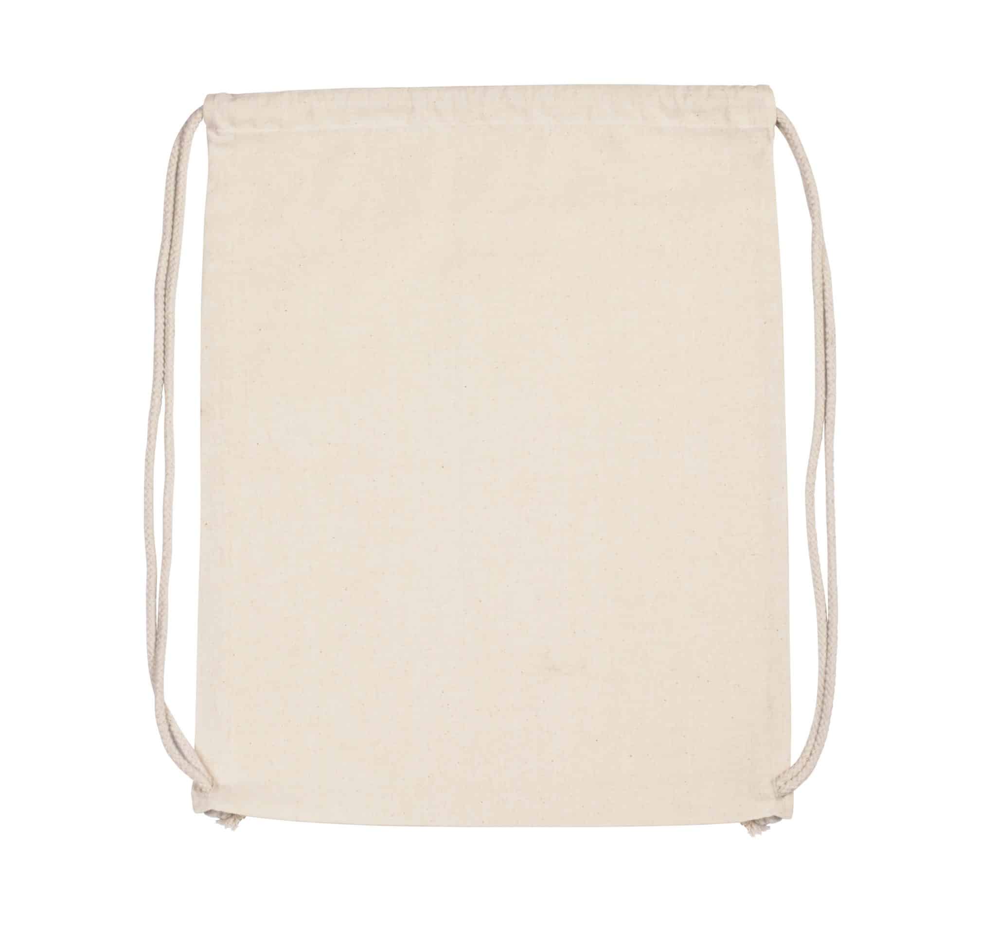 Miniature 4 pour Sac à dos en coton bio avec cordelettes