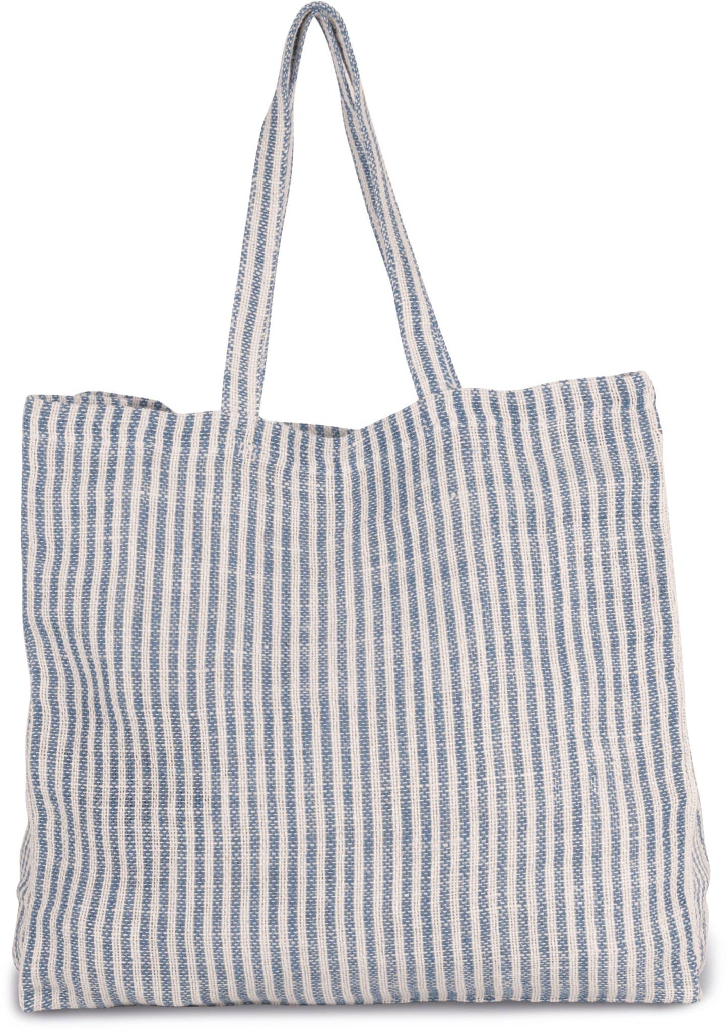 Miniature 8 pour Sac shopping à rayures en juco