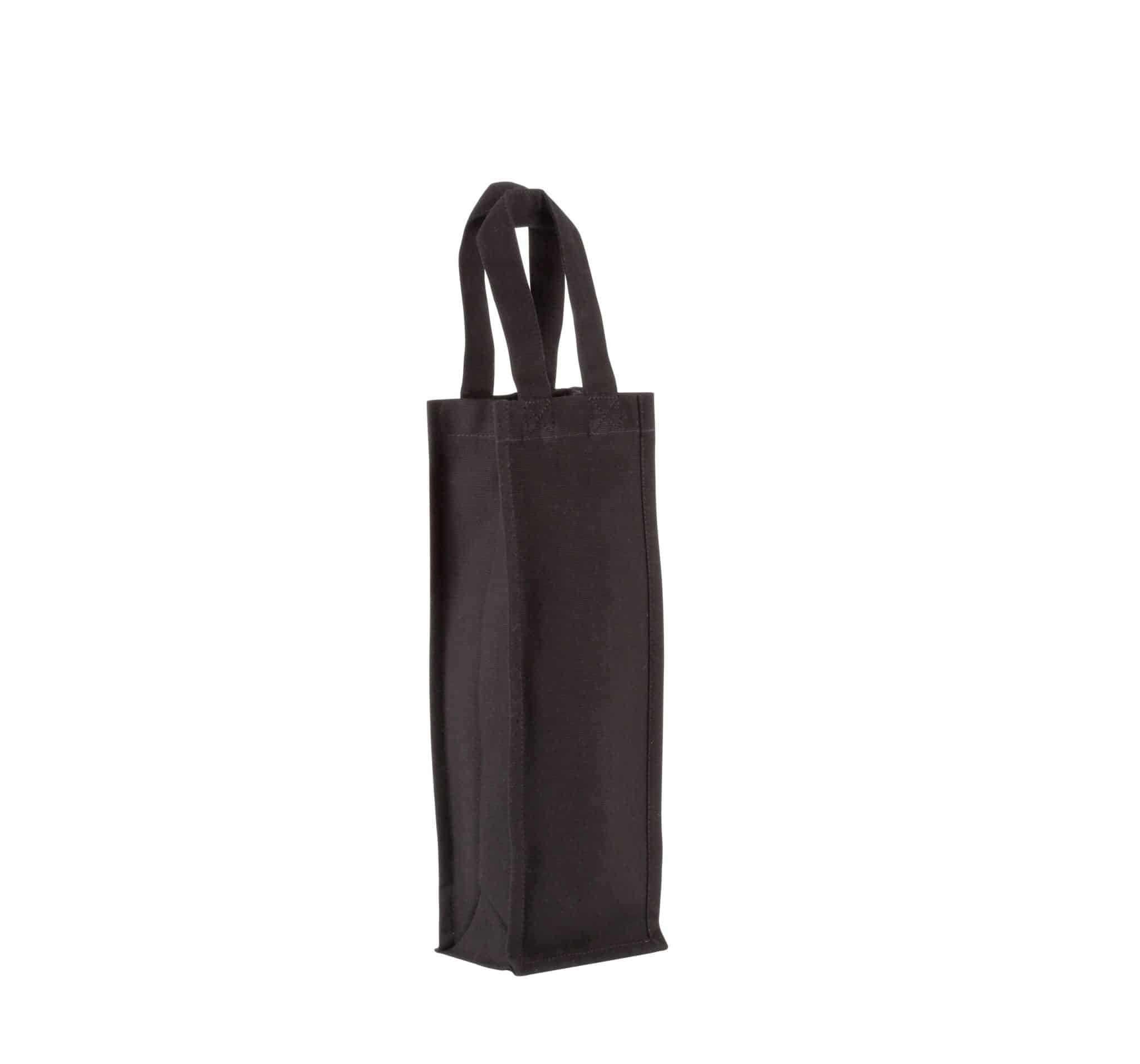 Miniature 2 pour Sac porte-bouteille en coton canvas