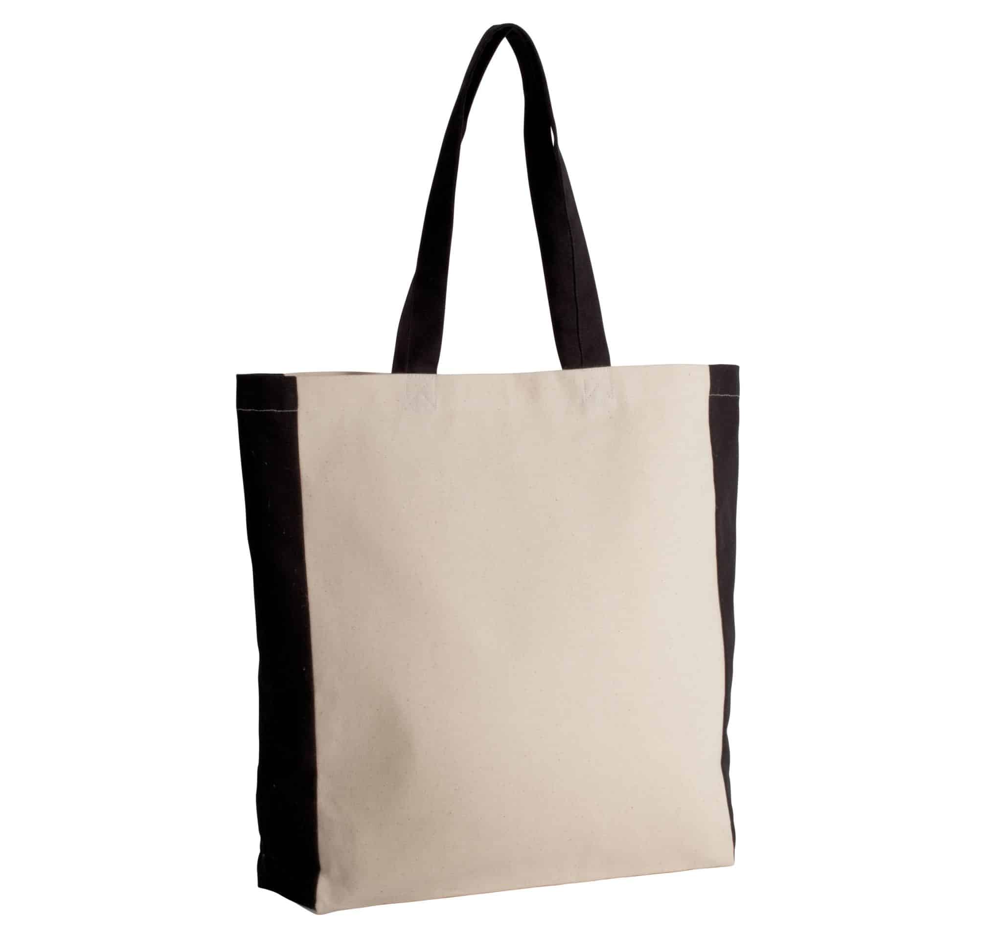 Miniature 2 pour Sac cabas bicolore