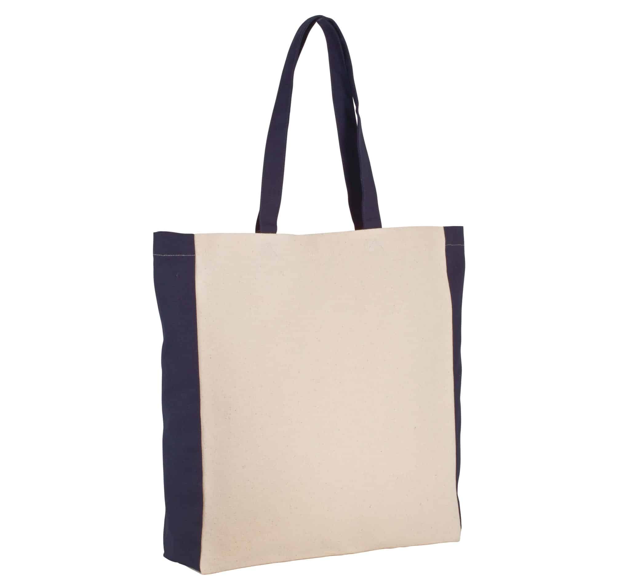 Miniature 3 pour Sac cabas bicolore