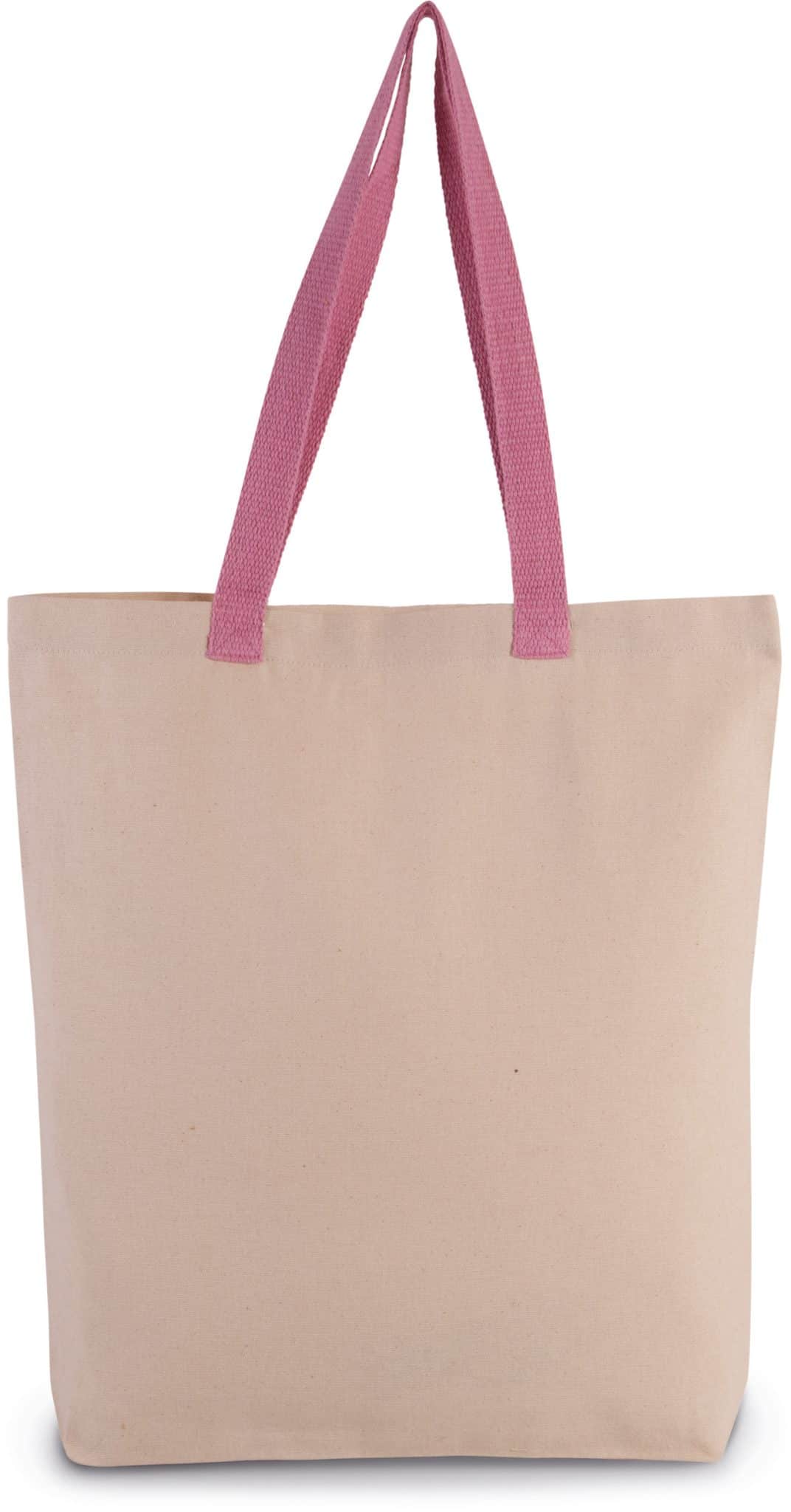 Miniature 5 pour Sac shopping à soufflet avec poignées contrastées