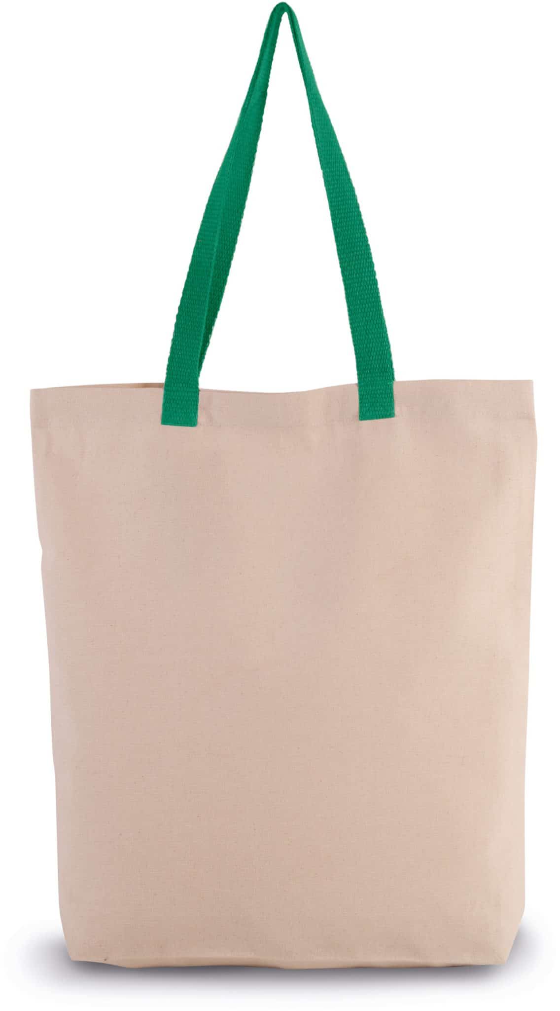 Miniature 7 pour Sac shopping à soufflet avec poignées contrastées