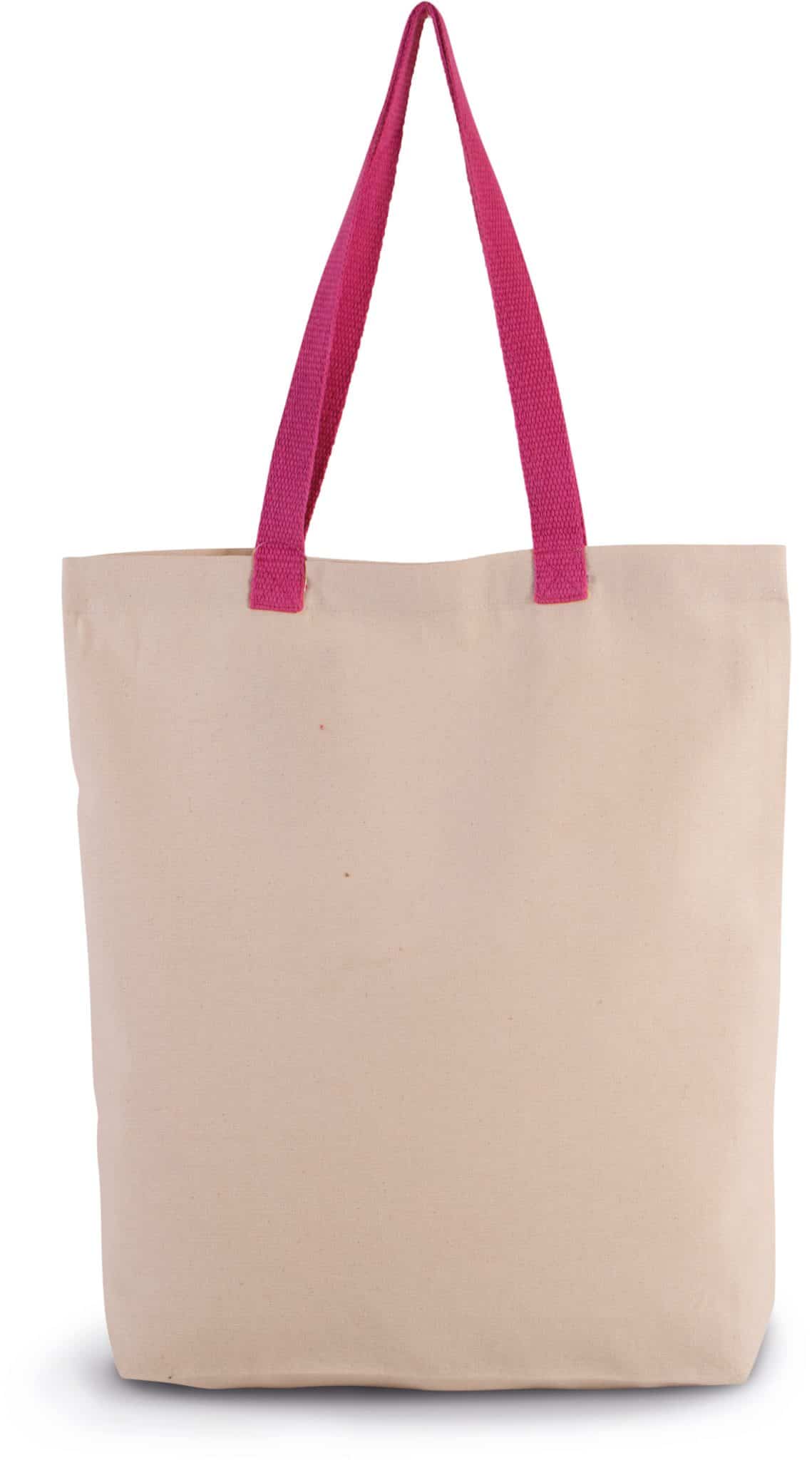 Miniature 8 pour Sac shopping à soufflet avec poignées contrastées