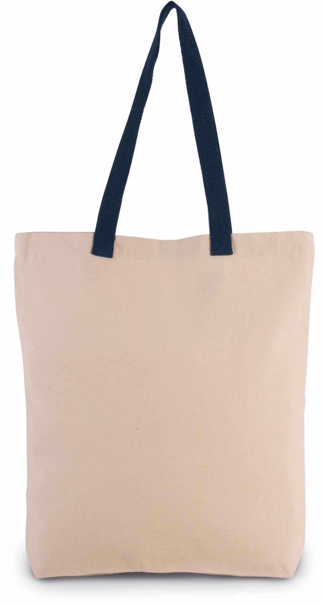 Miniature 9 pour Sac shopping à soufflet avec poignées contrastées